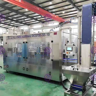 Gekohltes Getränk-Getränk-HAUSTIER Plastikglas 3 in 1 Monobloc Flaschen-Produktions-Maschine/Ausrüstung/Anlage/System