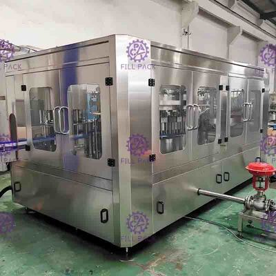 Gekohltes Getränk-Getränk-HAUSTIER Plastikglas 3 in 1 Monobloc Flaschenabfüllmaschine/in Ausrüstung/in Linie/in Anlage/in System