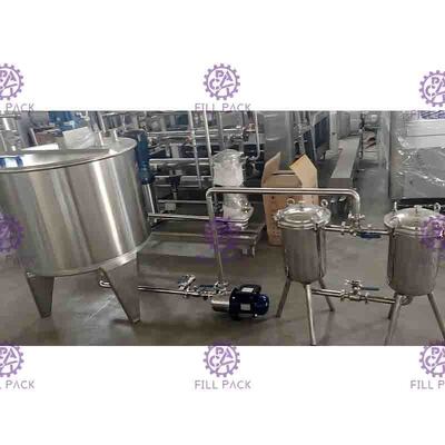 Gemischter Litschi des Getränketee-3000L/H Juice Preparation Equipment Plant System würzte