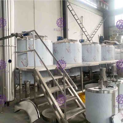 Dampf-Jacke, die Juice Processing Equipment With Agitator erhitzt