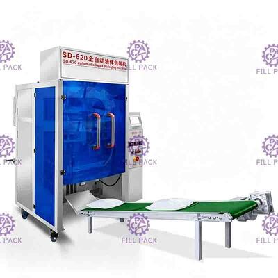 Flüssiger Kissen-Verpackmaschine PLC des zusammengesetzten Film-10KG programmierbar