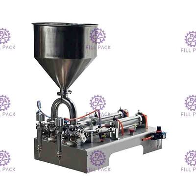 halb pneumatische flüssige Selbstfüllmaschine der Pasten-1000ml