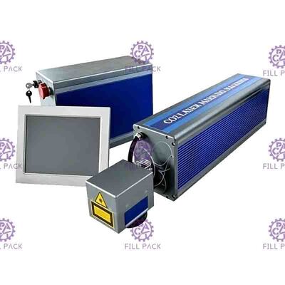 30m/Min Co 2 Laser-Code-Drucker-Modular Design High-Flexibilität