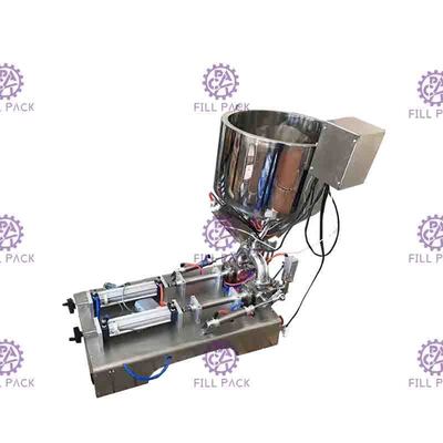 Halb automatische Flaschen-Wasser-Füllmaschine des Glas-/HAUSTIER für Honig