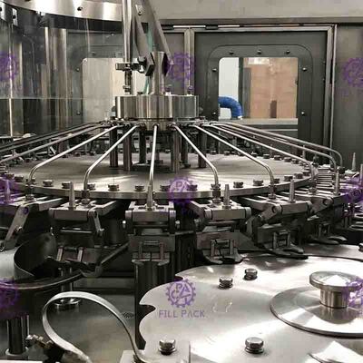 Wasser 2L Monoblock, das füllende mit einer Kappe bedeckende Maschine HAUSTIER Flasche reines trinkendes 0.5Mpa ausspült
