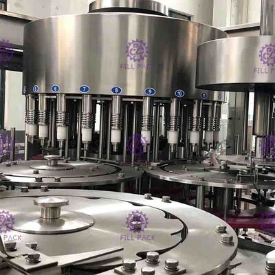 Wasser 2L Monoblock, das füllende mit einer Kappe bedeckende Maschine HAUSTIER Flasche reines trinkendes 0.5Mpa ausspült