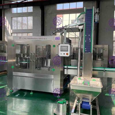 Mineraltrinkwasser-Füllmaschine 3000BPH mit PLC-Steuerung