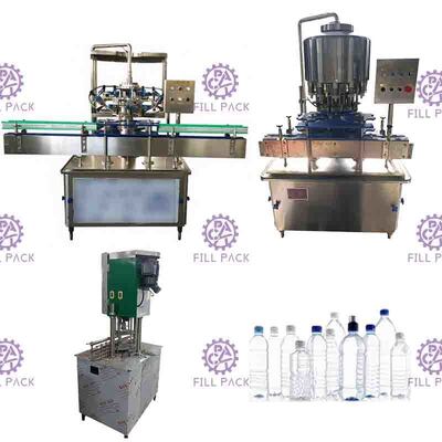 Automatische Füllmaschine des Trinkwasser-2000BPH für kleine HAUSTIER Flasche