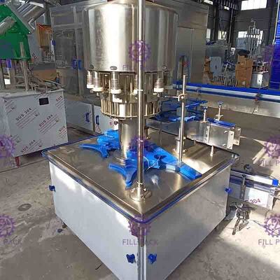 Automatische Füllmaschine des Trinkwasser-2000BPH für kleine HAUSTIER Flasche