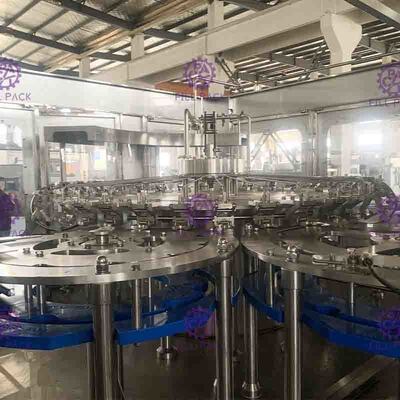 15000BPH 3 in 1 HAUSTIER Monoblock reiner trinkender Flaschen-Wasser-Füllmaschine, Ausrüstungs-Edelstahl 304 produzierend