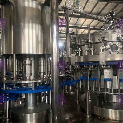 15000BPH 3 in 1 HAUSTIER Monoblock reiner trinkender Flaschen-Wasser-Füllmaschine, Ausrüstungs-Edelstahl 304 produzierend