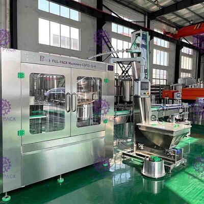 Automatische Mineralwasser-Flaschenabfüllmaschine SGS 0.3L 4000BPH