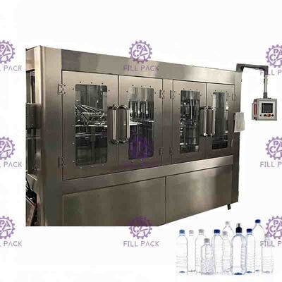 6000BPH 2000ml automatische 3 in 1 reiner Wasser-Füllmaschine