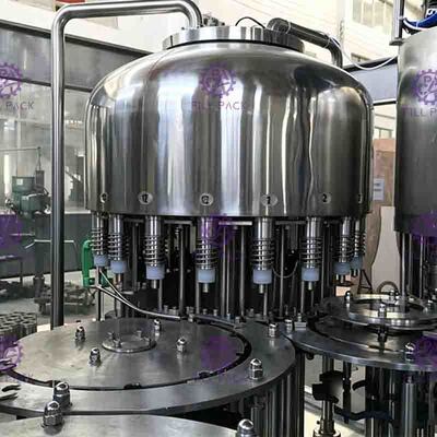 6000BPH 2000ml automatische 3 in 1 reiner Wasser-Füllmaschine