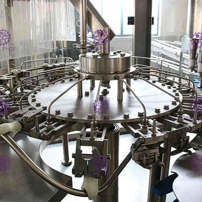 6000BPH 2000ml automatische 3 in 1 reiner Wasser-Füllmaschine