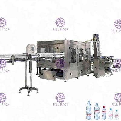 Plastikflasche Reinwasser Waschen Füllung Capping Maschine Linie