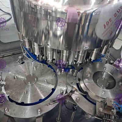 Automatische Flaschenabfüllmaschine des Trinkwassers, Hochgeschwindigkeitsfüllmaschine