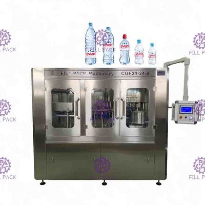 Automatische Flaschenabfüllmaschine des Trinkwassers, Hochgeschwindigkeitsfüllmaschine