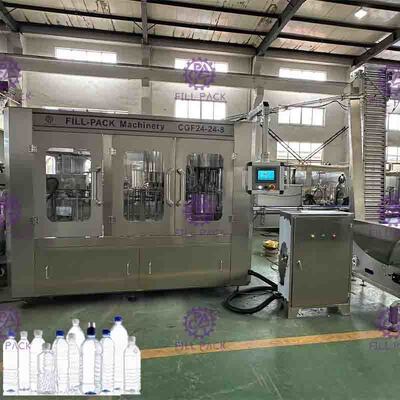 Bedecktes Hygeian-Wasser-Füllmaschine 32 - 32 - 10 Spitzen15000BPH