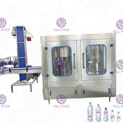 Kleine Flaschen-automatische Wasser-Füllmaschine Monoblock