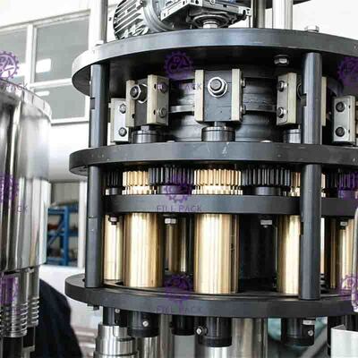 Industrielle abfüllende Ausrüstung des Monoblock-Füllmaschine-halb automatische alkoholfreien Getränkes