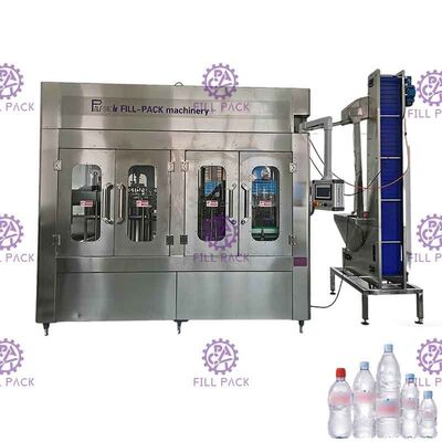 Trinkwasser-Füllmaschine Monoblock, Reinigungs-Füllung und Dichtung 3 in 1
