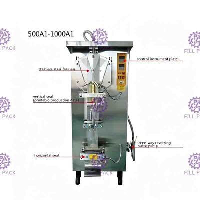 volle geschlossene Kissen-Füllmaschine des Wasser-500ml schnell offen mit UVsterilisator
