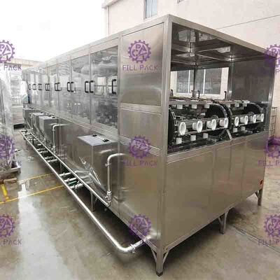 Automatisches 1200BPH 5 Gallonen-Wasser-Füllmaschine/Linie mit Edelstahl