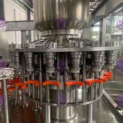 Warmeinfüllen-Maschinen-Plastikflaschen-Frucht-orange Juice Filling And Capping Machine-Ausrüstung 5000BPH Monoblock automatische