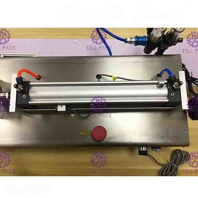 Pasten-Flüssigkeits-Füllmaschine des einzelnen Kopf-0.6mpa pneumatische