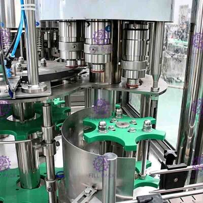 Automatische 4 in 1 Juice Filling Machine-HAUSTIER Flaschen Monoblock-Massen-Frucht-Körnchen