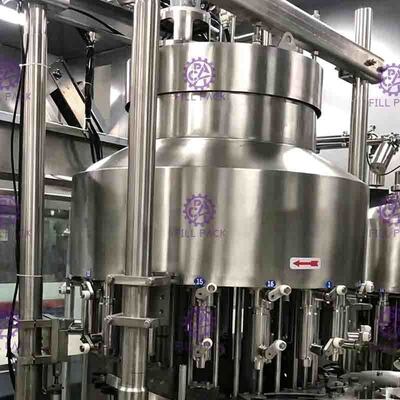 Automatische 4 in 1 Juice Filling Machine-HAUSTIER Flaschen Monoblock-Massen-Frucht-Körnchen
