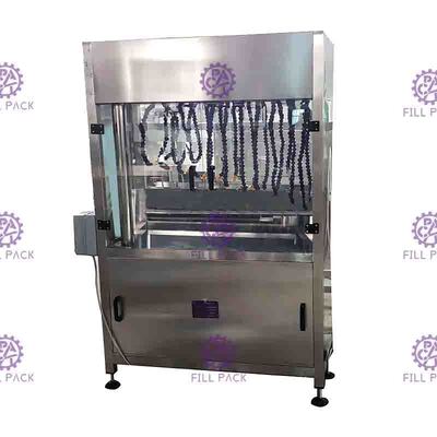 Automatische HAUSTIER Luft-Messer-Glas-Flaschen-Schleuder, Flaschenwaschmaschine-Sterilisator-Trockner