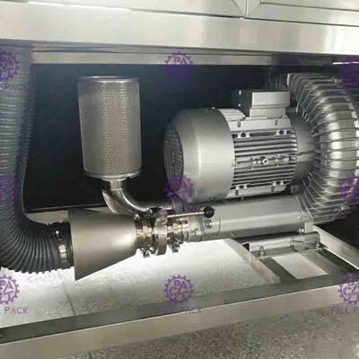 Automatische HAUSTIER Luft-Messer-Glas-Flaschen-Schleuder, Flaschenwaschmaschine-Sterilisator-Trockner