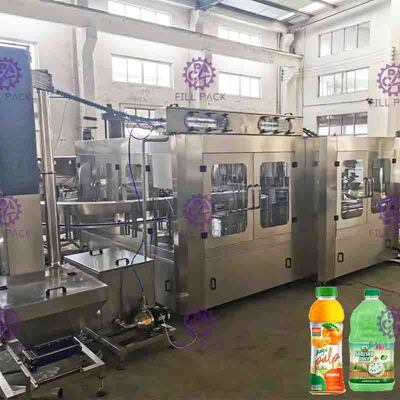 Monoblock, das Plastikflaschen-Ausrüstung Juice Filling Capping Machines CGF32-32-10 wäscht
