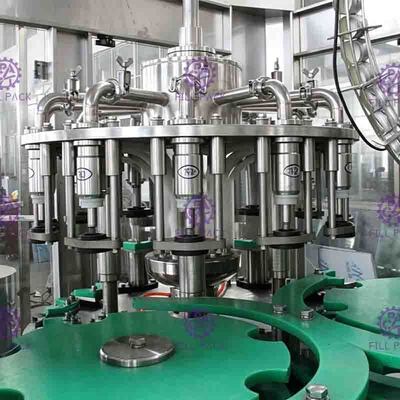 Kontakt SUS316 zerteilt Juice Filling Machine, der für das unterschiedliche Größenflaschenändern passend ist