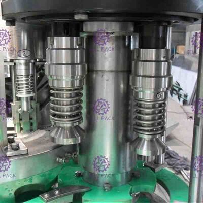 voll automatische nicht- Saft-Getränk-Füllmaschine des Gas-4.2Kw für Glasflasche