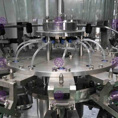 voll automatische nicht- Saft-Getränk-Füllmaschine des Gas-4.2Kw für Glasflasche