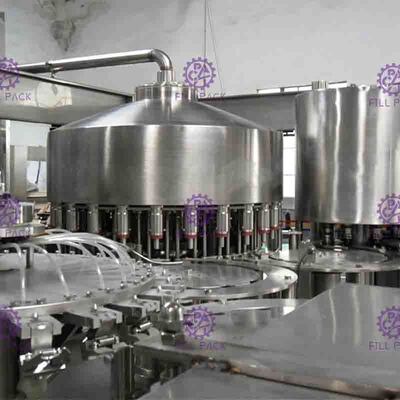Plc-Selbststeuerung Juice Filling Machine mit Geschwindigkeit 6000BPH