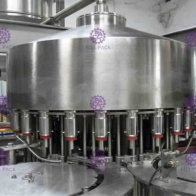 Plc-Selbststeuerung Juice Filling Machine mit Geschwindigkeit 6000BPH