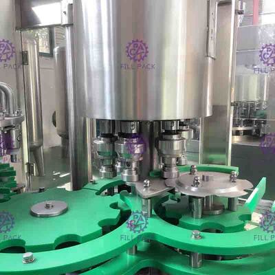 saft-Füllmaschine des 38mm Flaschen-Hals-24 Hauptmit Temperaturüberwachung