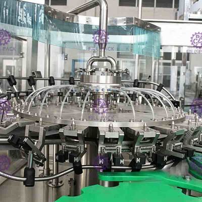 Full Auto-Glas-Flaschen-flüssige Füllmaschine, Frucht Juice Filler 8000BPH
