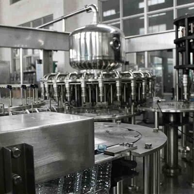 Warmeinfüllen orange Juice Machine For Glass Jars 0.4Mpa 8000BPH mit Torsion weg von den Kappen