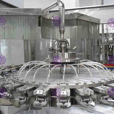Glas-Flaschen-Frucht Juice Packing Machine 4000BPH SUS304 2L mit Homogenisierer