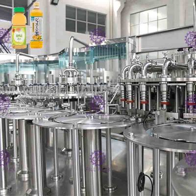 4 in 1 Plastikflaschen-flüssiger Füller-Maschine PLC-Steuerung mit Touch Screen