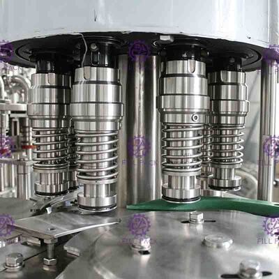 4 in 1 Plastikflaschen-flüssiger Füller-Maschine PLC-Steuerung mit Touch Screen