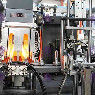 Zwei Hohlraum 0.1-2L HAUSTIER Flaschen-Schlagmaschine für Juice Processing Line