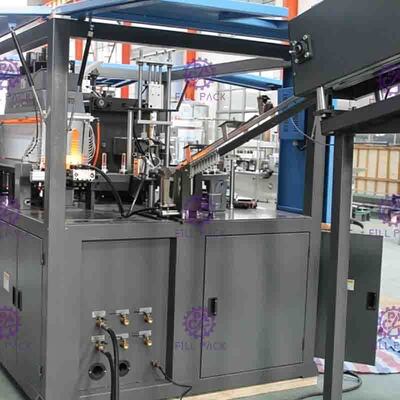 Zwei Hohlraum 0.1-2L HAUSTIER Flaschen-Schlagmaschine für Juice Processing Line