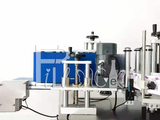 Art Aufkleber-Etikettiermaschine der Tabellen-ISO9001 runde Flaschen beschriften Hersteller-Maschine