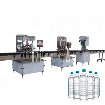 Reine Flaschenabfüllmaschine des Wasser-2000BPH automatische 2L, Flasche Rinser-Füller-Mützenmacher